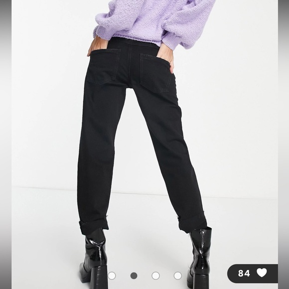 River Island studded denim maternity pant - Picture 3 of 9